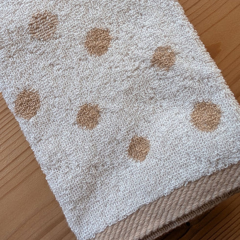 【生産終了につき割引中】ドットウォッシュタオル