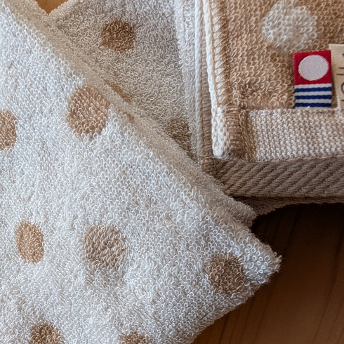【生産終了につき割引中】ドットウォッシュタオル