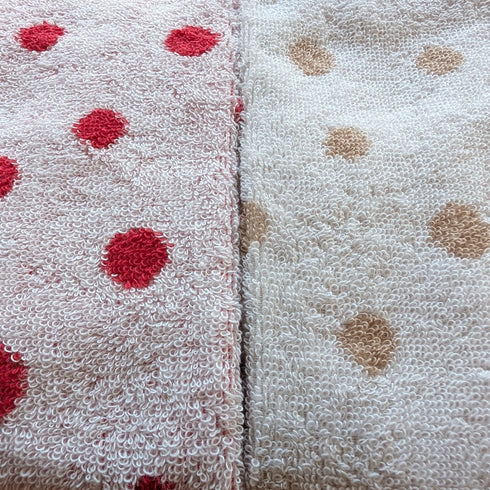 【生産終了につき割引中】ドットウォッシュタオル