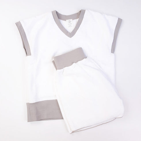 湯上りウェアセット(white)