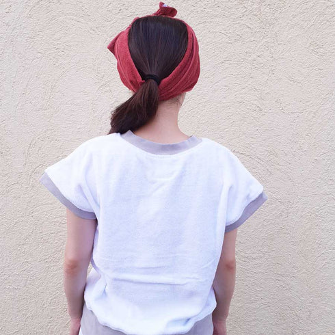 湯上りウェアセット(white)