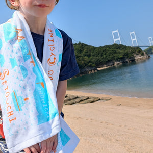 しまなみサイクリングマフラータオル