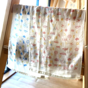 トラベルガーゼフェイスタオル